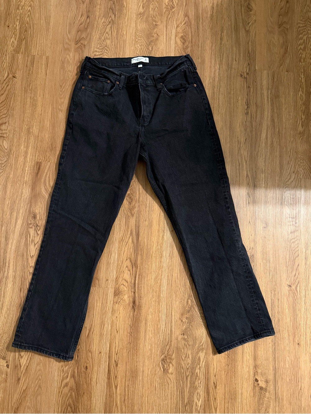 Abercrombie jet black jeans - Picture 1 of 3